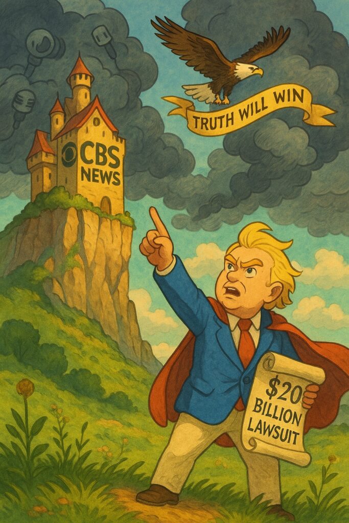 TRUMP STRIKES BACK: “60 MINUTES” EXPOSED AS DEMOCRAT PROPAGANDA MACHINE